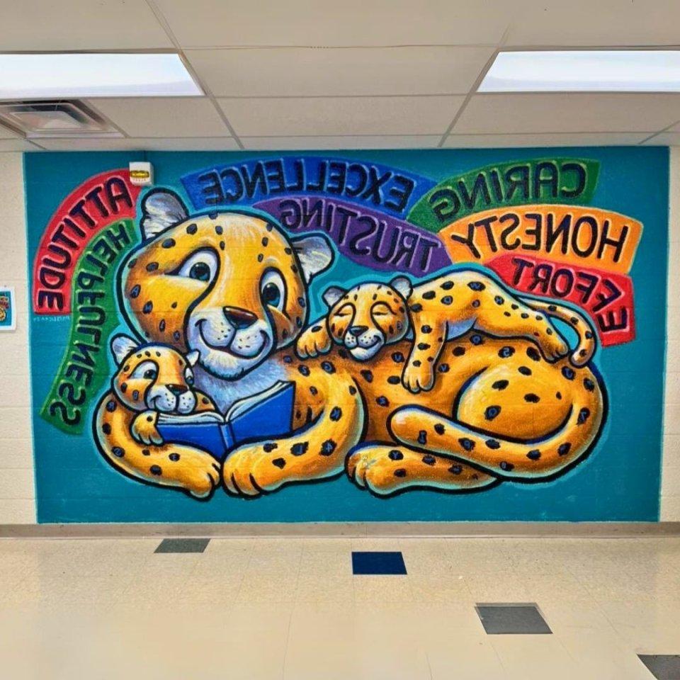 Mural at Valley View Elementary